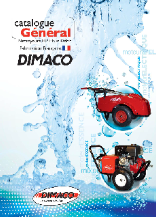 Catalogue DIMACO  nettoyeur HP électrique, essence, diesel, ...